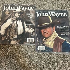 NEW John Wayne: The Official Collector's Edition - Volume 40 + Volume 39